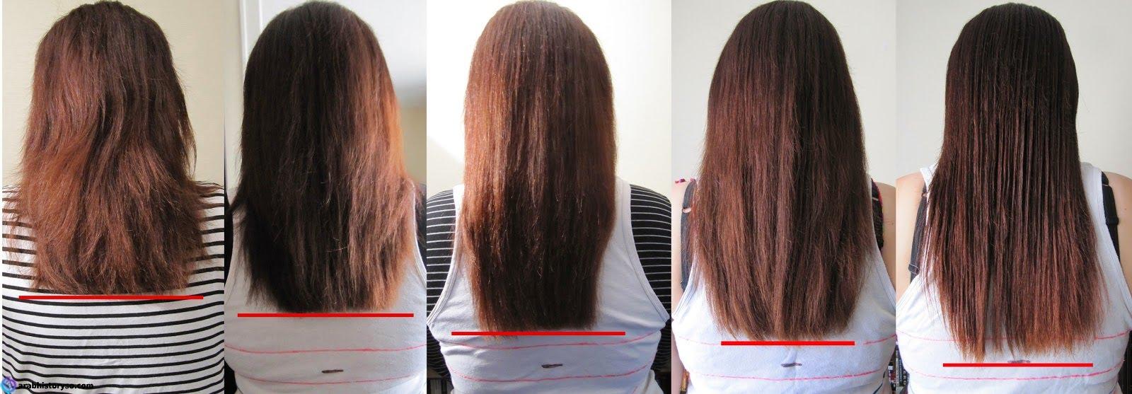 تطويل الشعر شبر في شهر تجربتي تعرفي علي طرق زياده طول الشعر