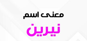 معنى اسم نيرين